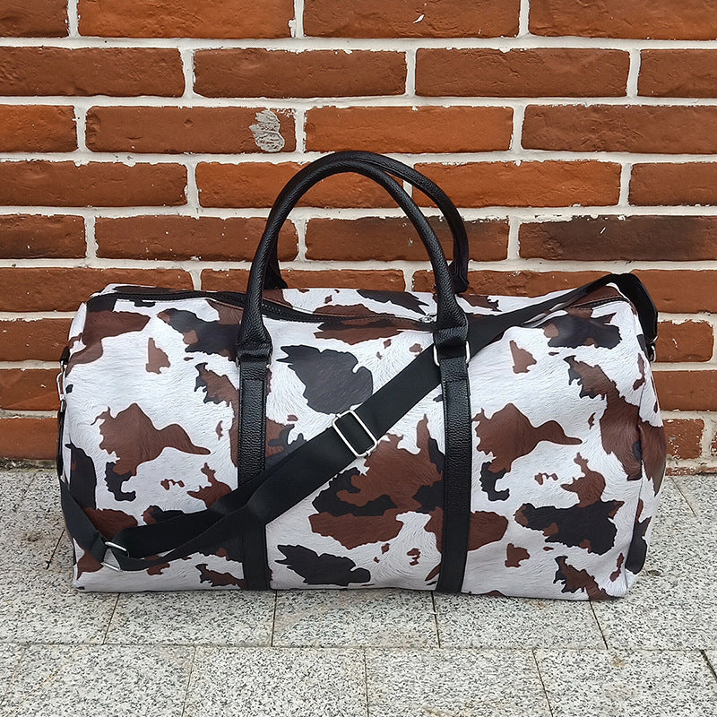 Large Capacity Leopard Travel Bag