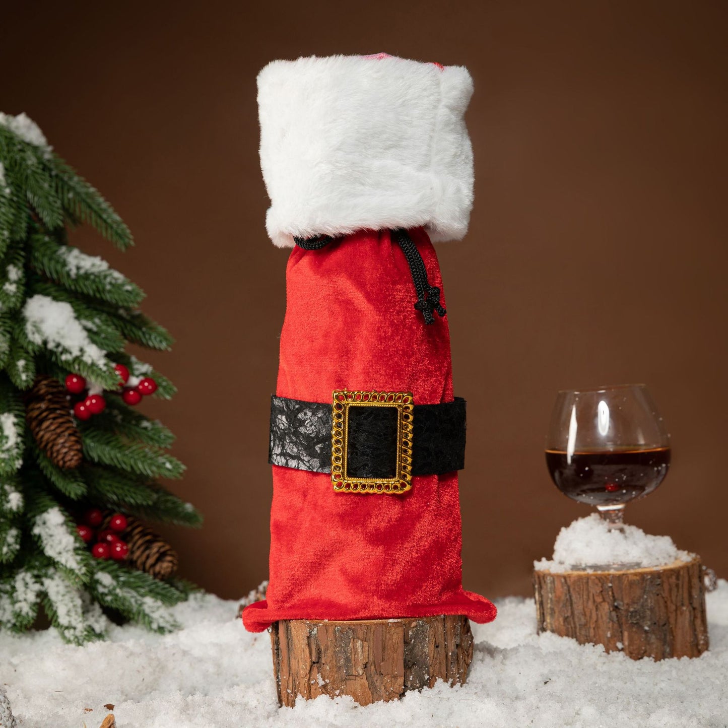 Christmas Wine Bottle Cover Decorations