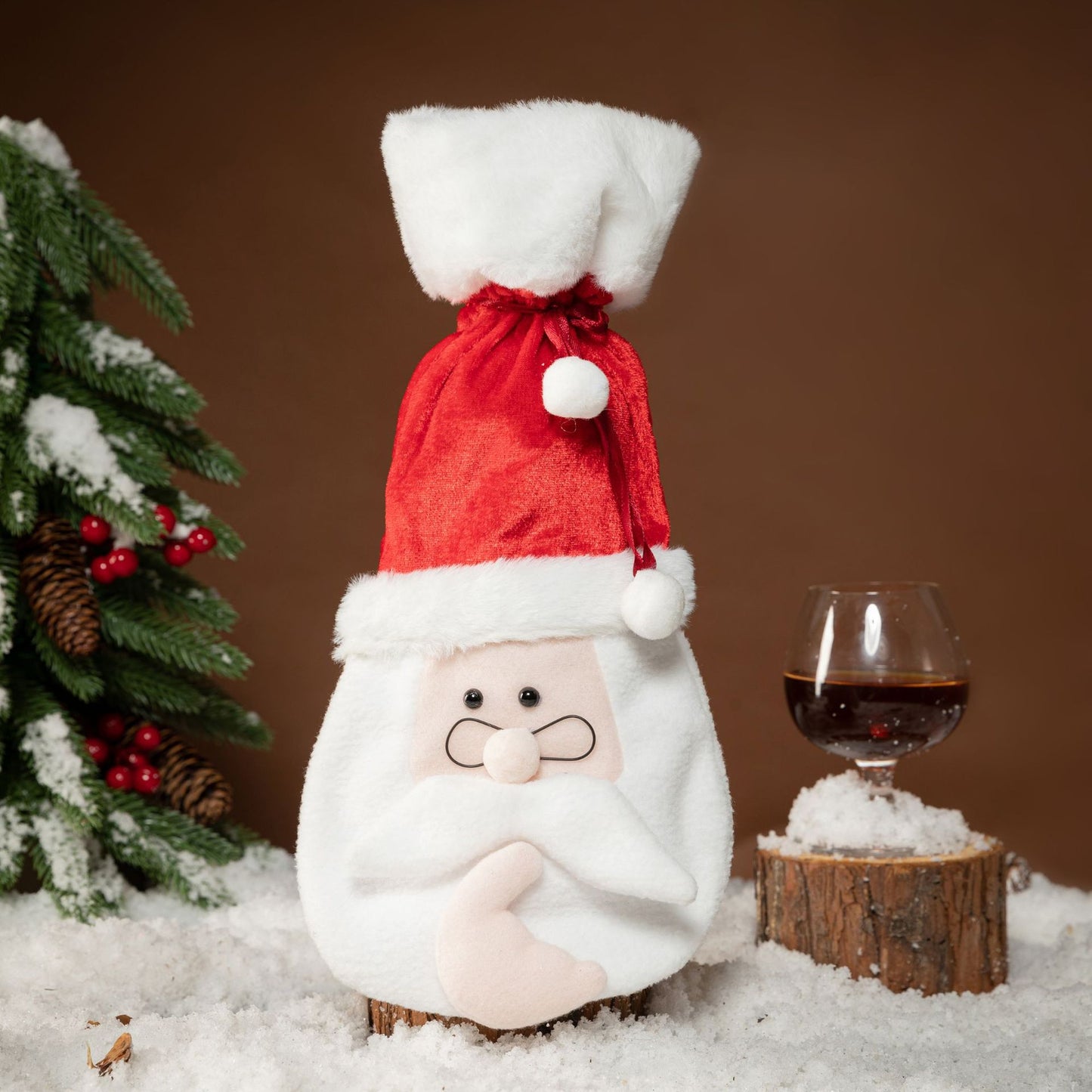 Christmas Wine Bottle Cover Decorations