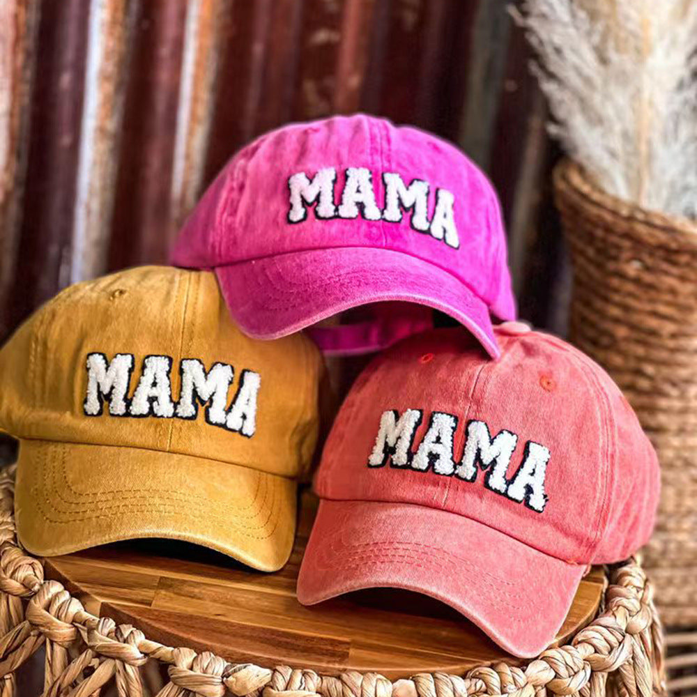 Mama Patch Embroidered Baseball Cap