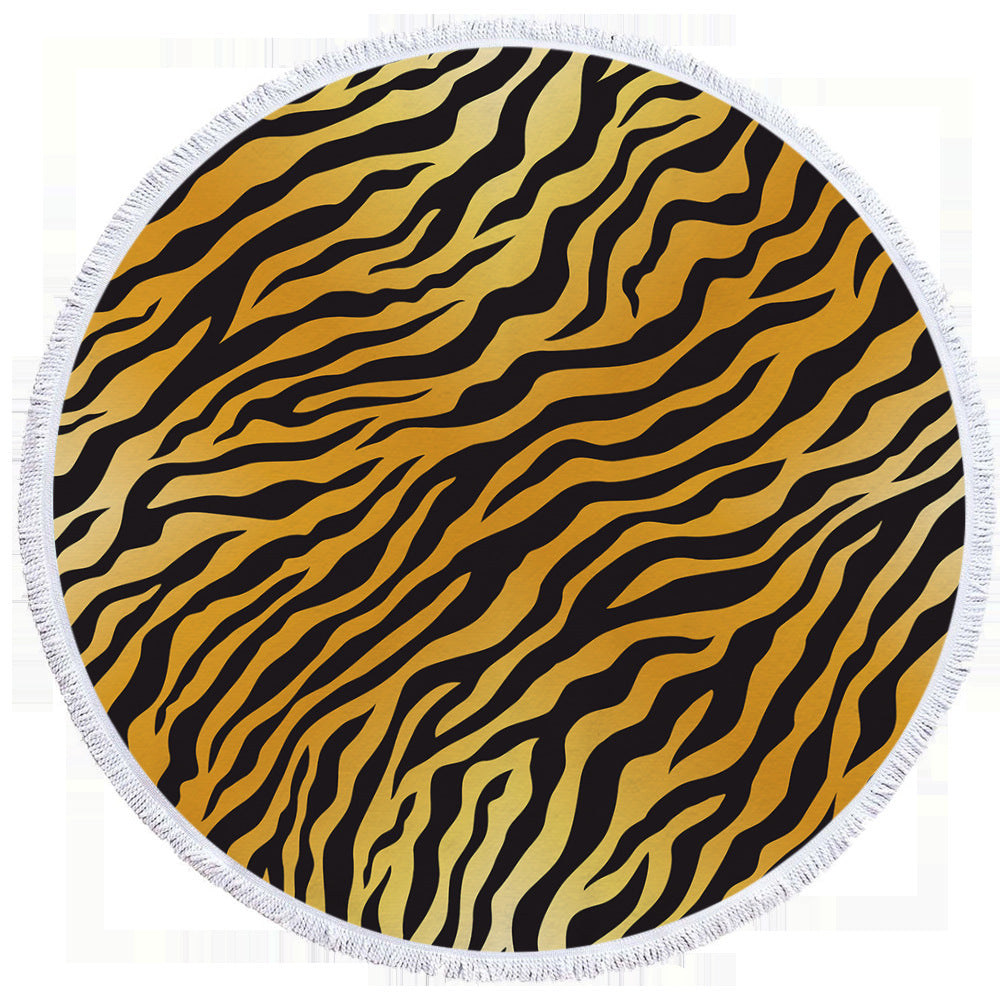 Leopard Print Beach Towel