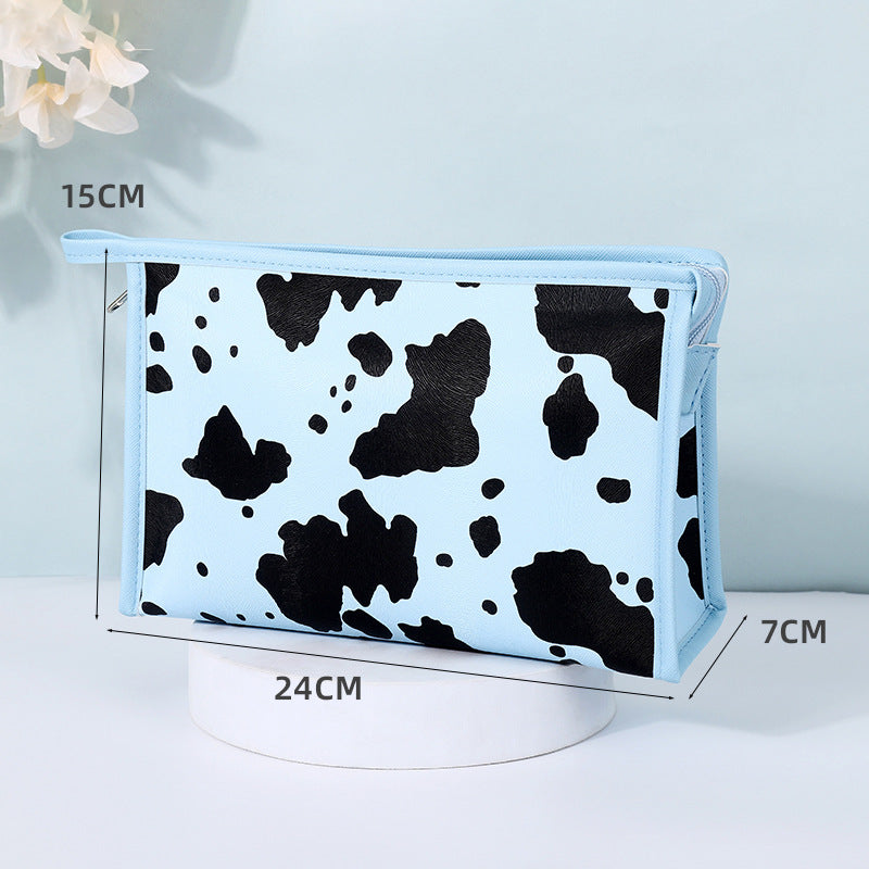 Cow Print Cosmetic Bag - KOC