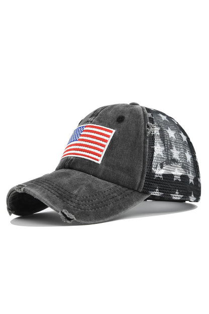 USA Flag Stars Baseball Cap