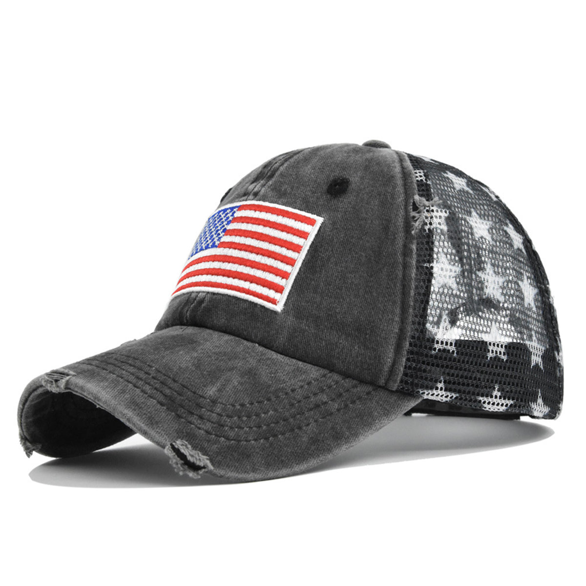 USA Flag Stars Baseball Cap