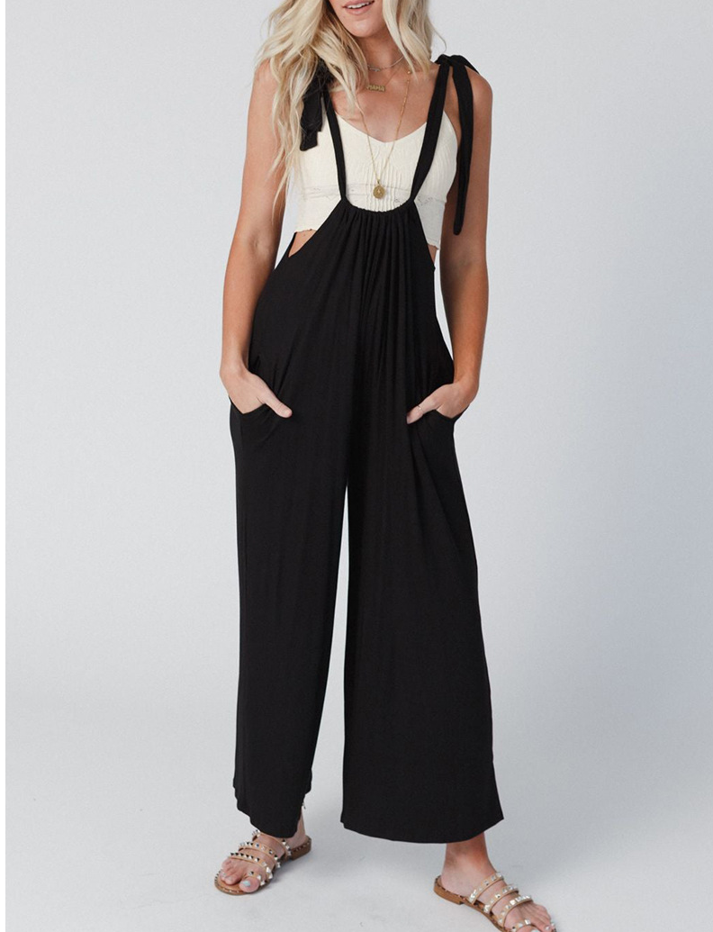 Sleeveless Adjustable Overalls