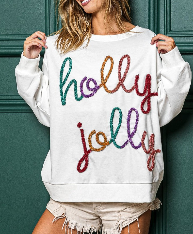 Holly Jolly Christmas sweatshirt