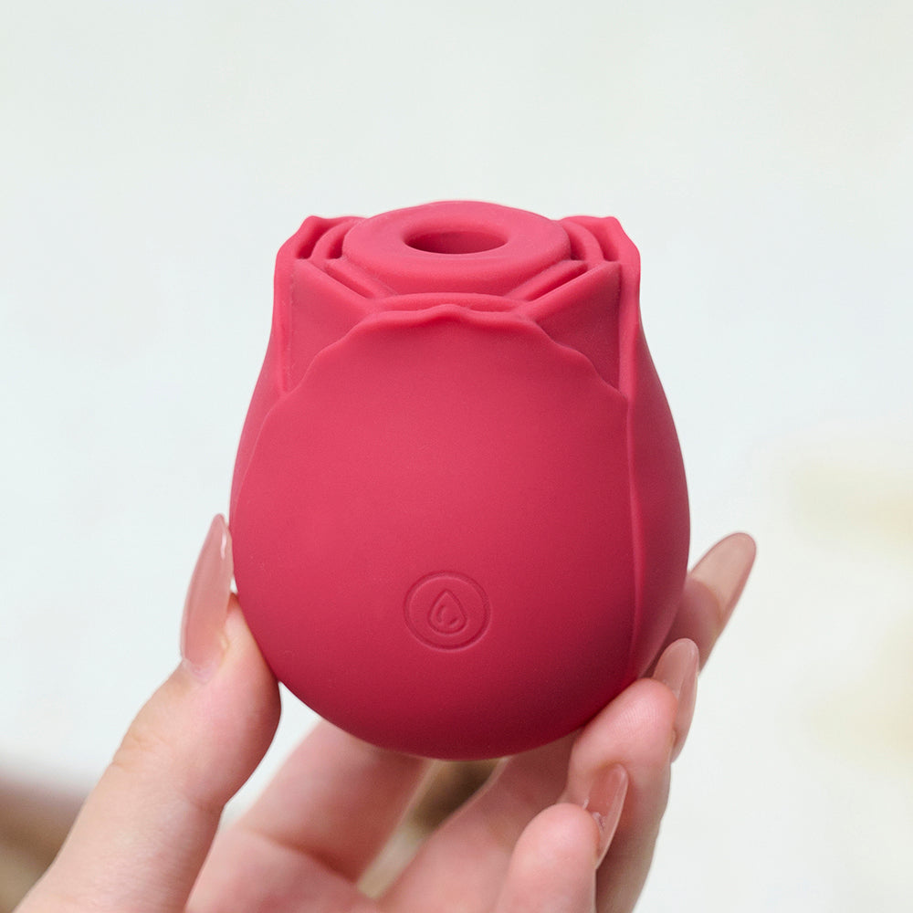 RTS-Silicone Rose Toy-Red