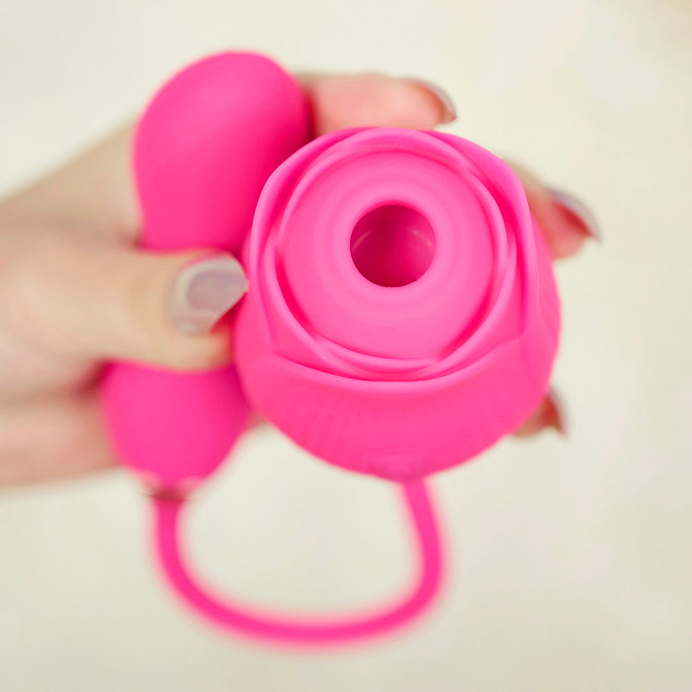 Rose Toy With Fingerprint Vibrator-Rose