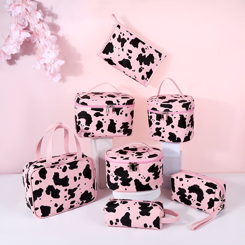 Cow Print Cosmetic Bag - KOC