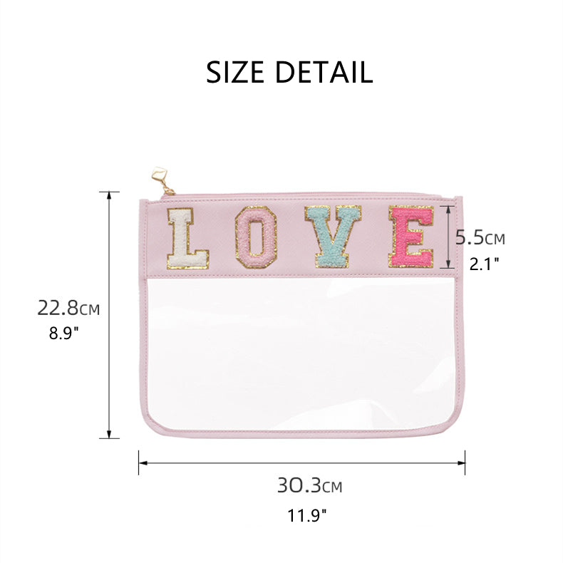 Nylon Clear Cosmetic Bag Make Up Bag