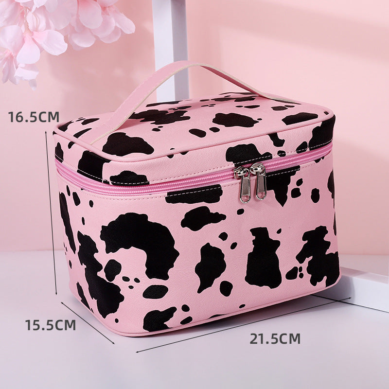 Cow Print Cosmetic Bag - KOC