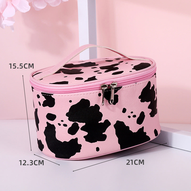 Cow Print Cosmetic Bag - KOC