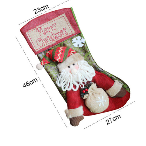 Christmas Socks Gift Bag Candy Socks