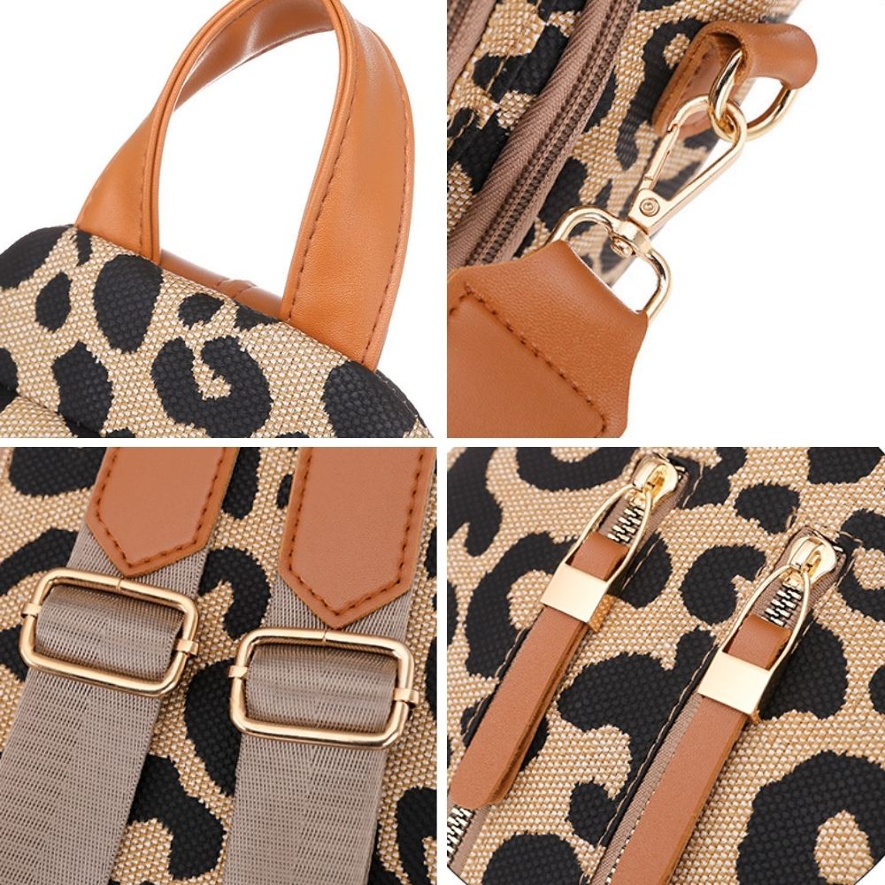 Fashionable Leopard Print Travel Bag