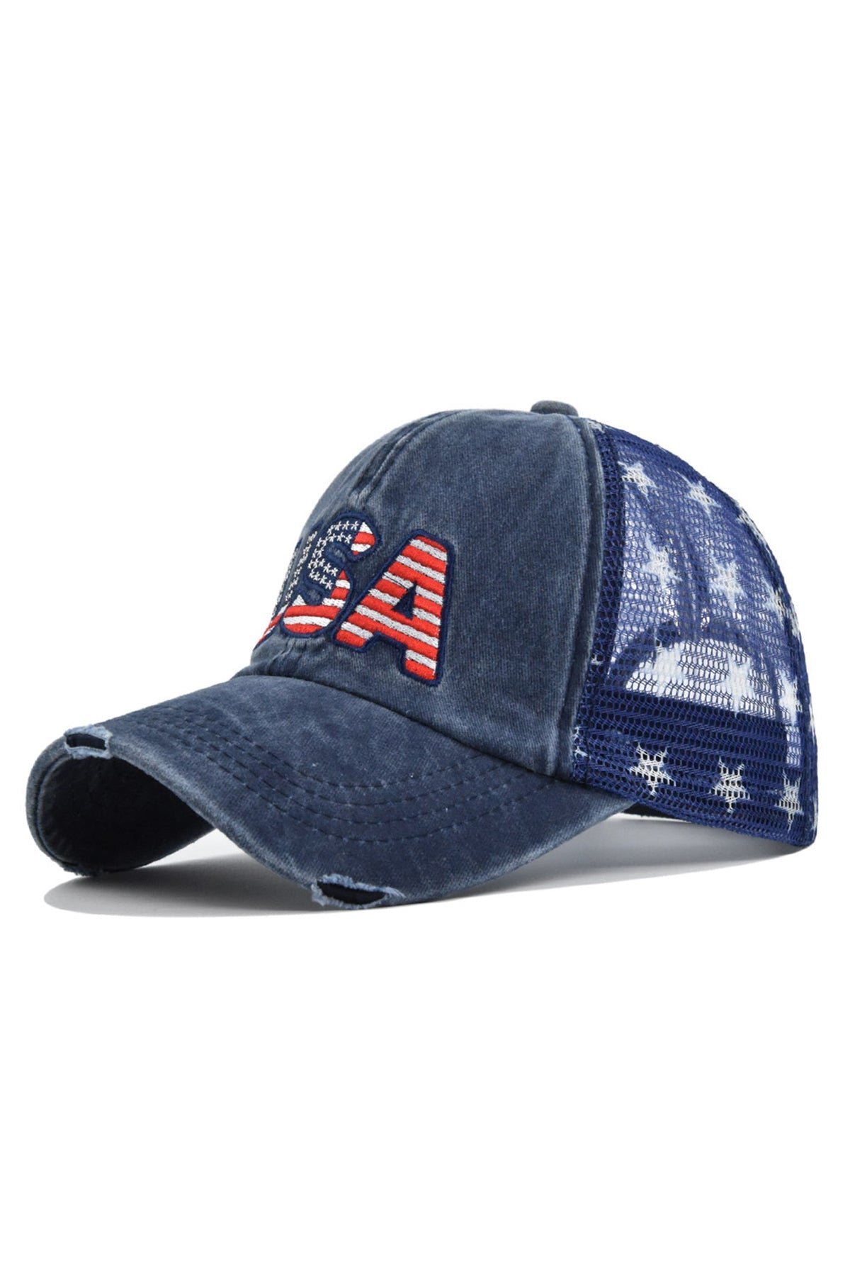 USA Flag Stars Baseball Cap