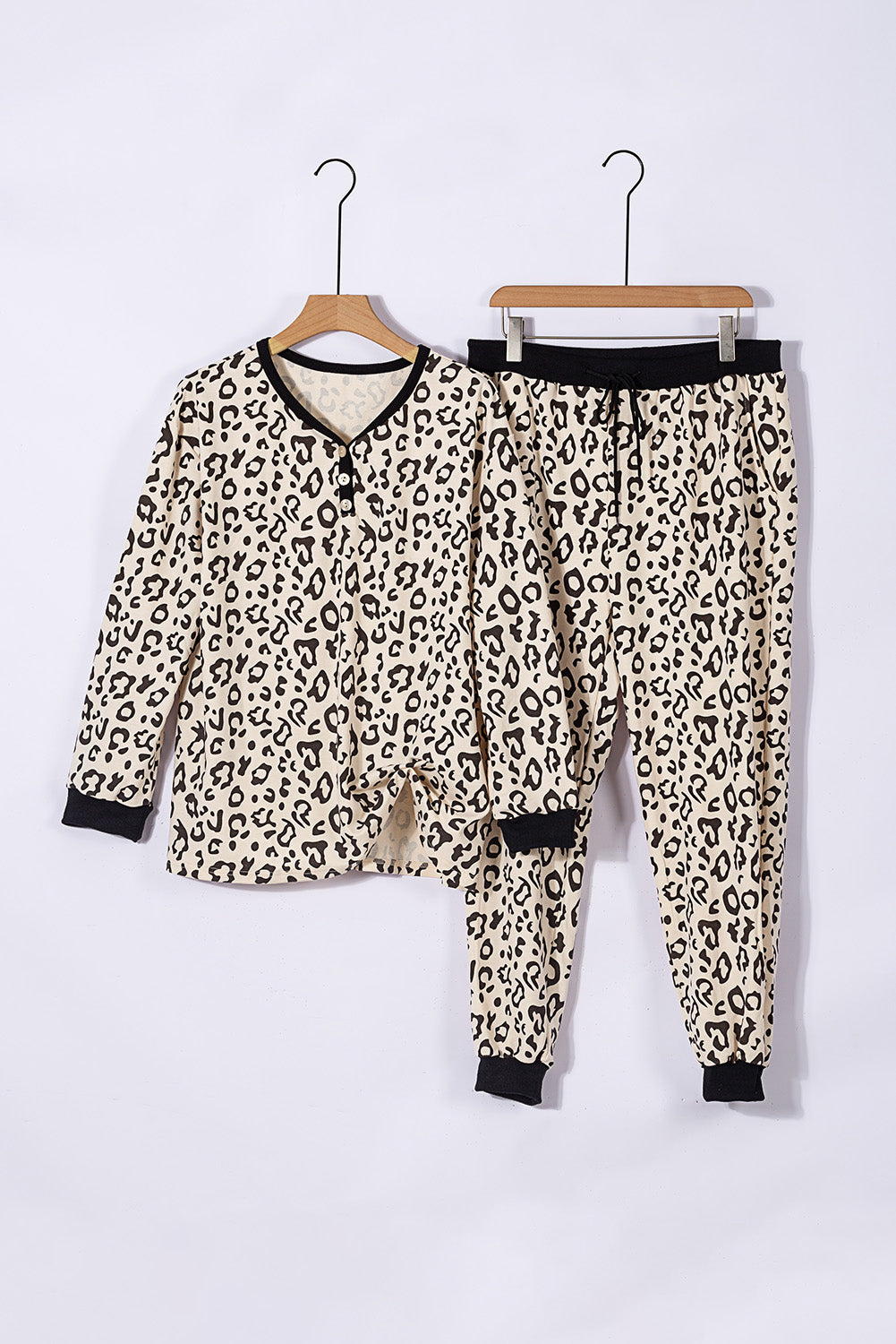 Leopard Plus Size Lounge Set