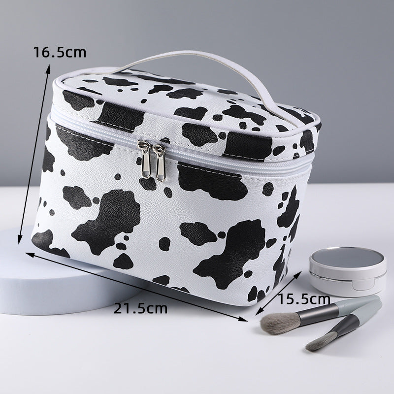 Cow Print Cosmetic Bag - KOC