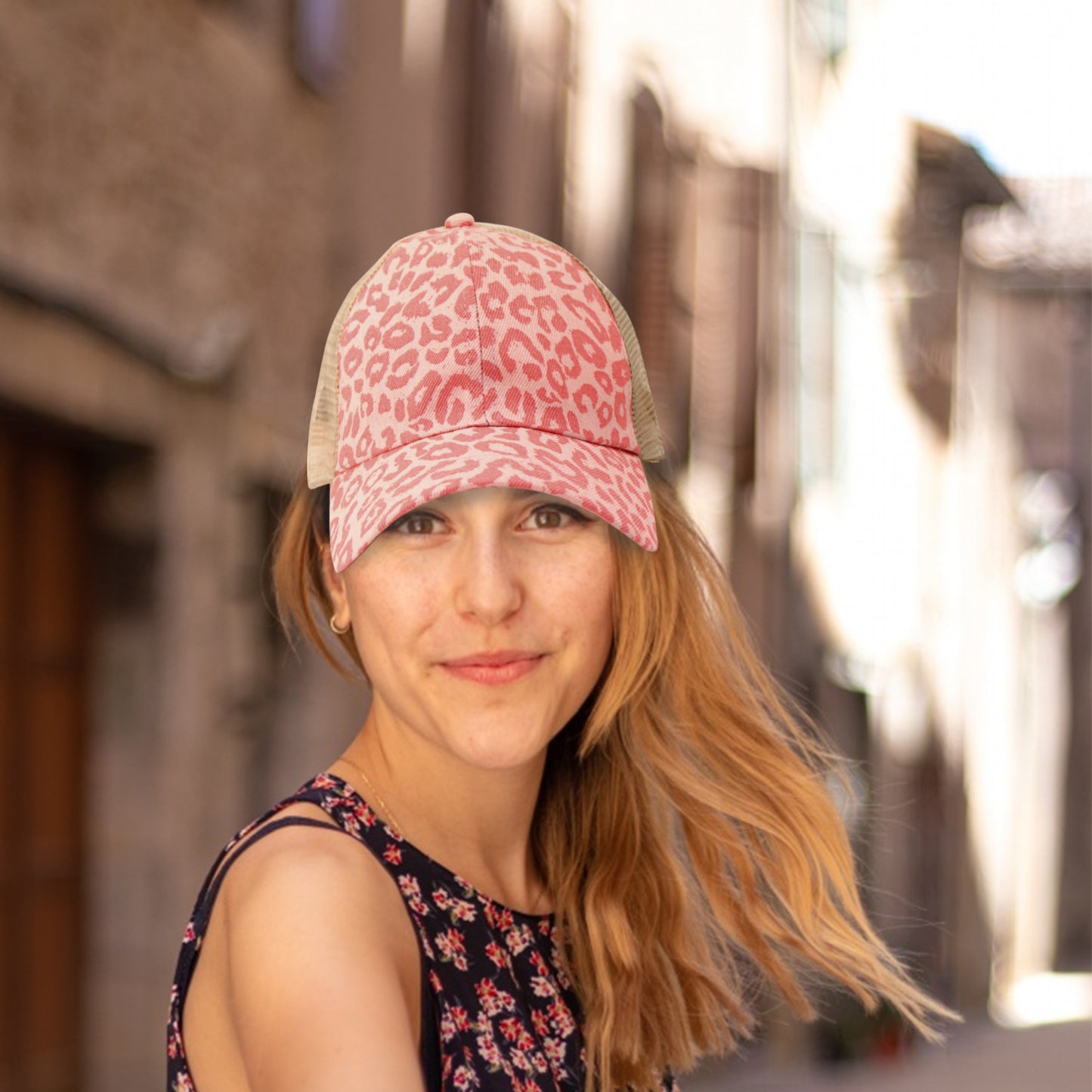 Leopard Print Baseball Cap