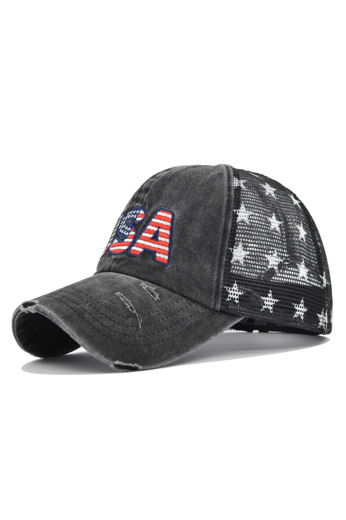 USA Flag Stars Baseball Cap