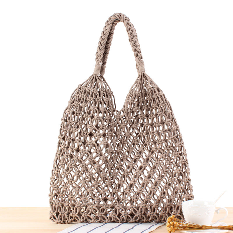 Women's Beach Handbag Woven Tote