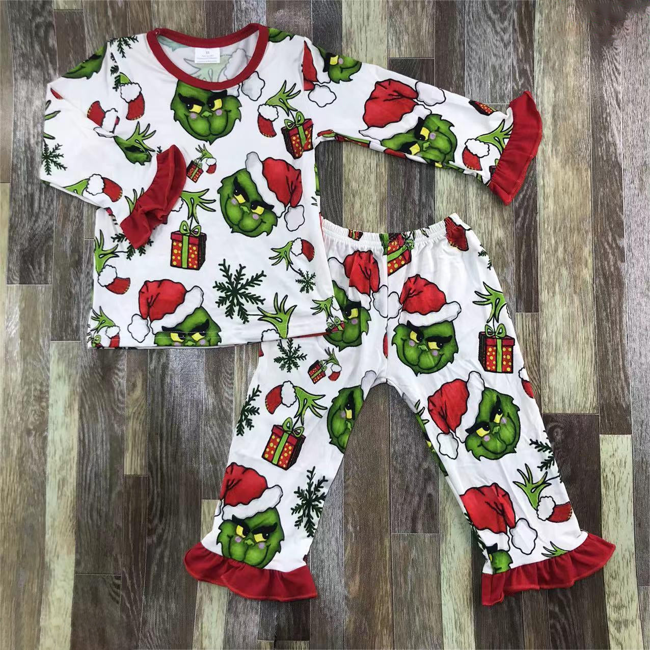 Kid's Printed Pajamas Set