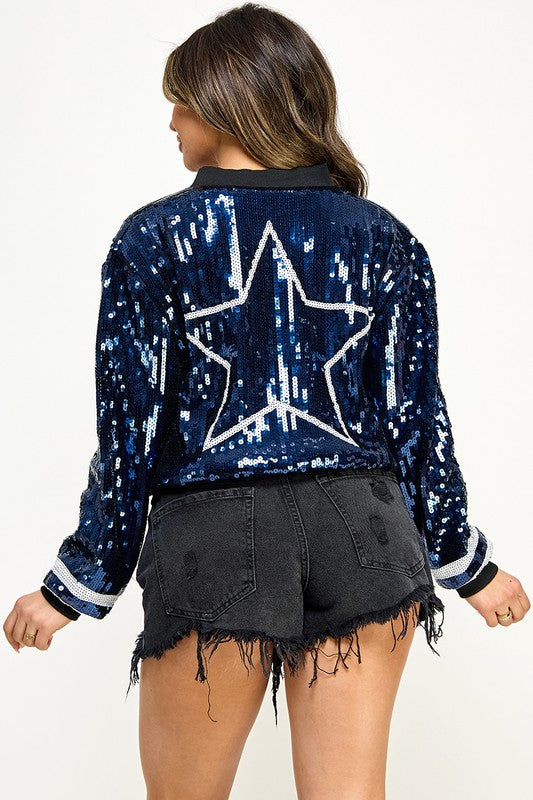 Cowboys Sequin Jacket