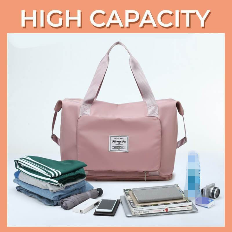 Ladies' Travel Handbags Can Be Expanded And Folded