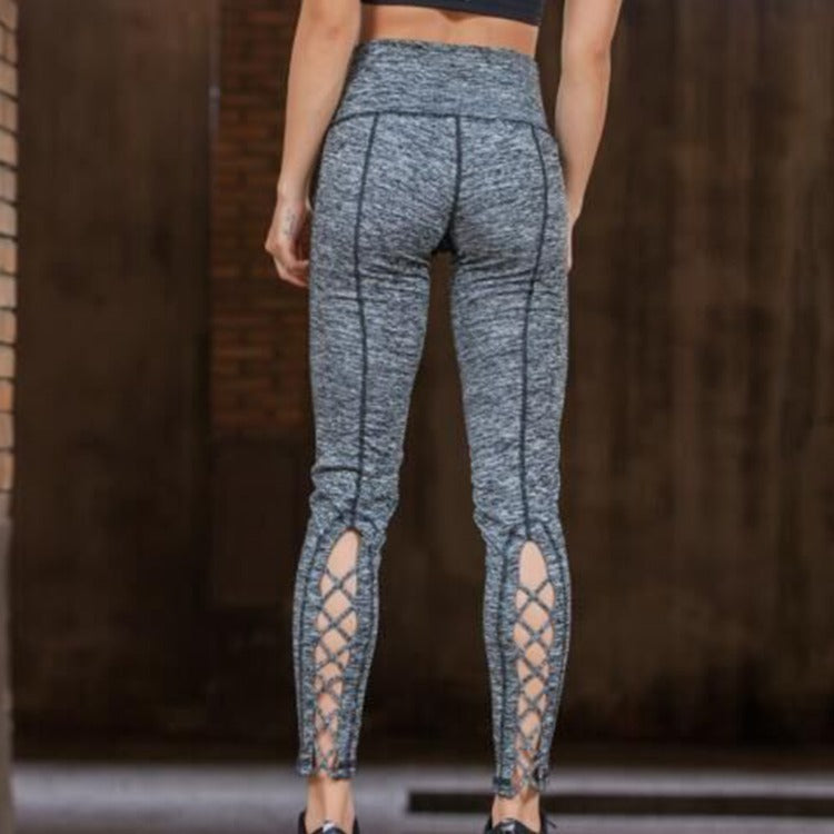 High Waist Cutout Yoga Pants