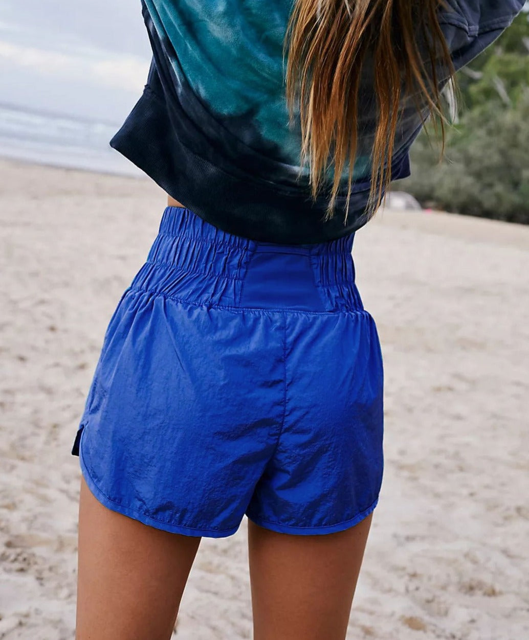 Multicolor High Rise Lounge Shorts