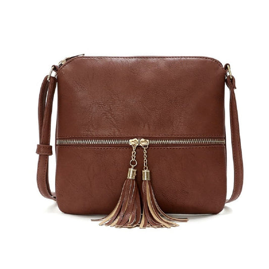 Women Zip Pocket Crossbody Bag - KOC