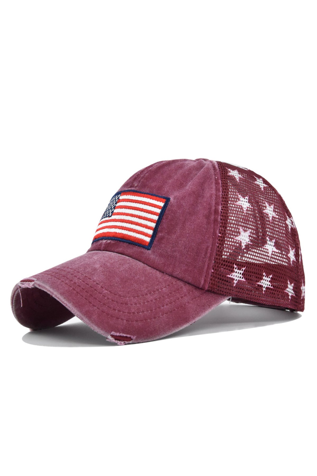 USA Flag Stars Baseball Cap