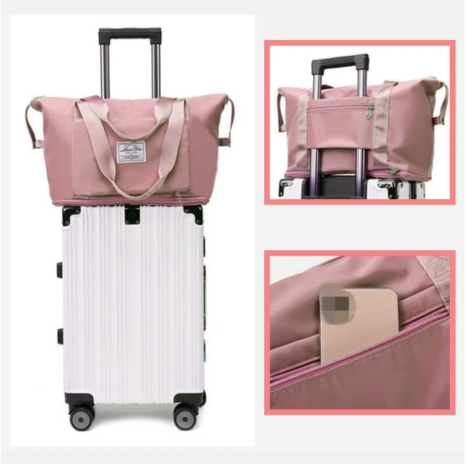 Ladies' Travel Handbags Can Be Expanded And Folded