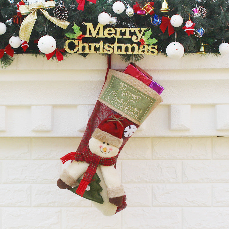 Christmas Socks Gift Bag Candy Socks