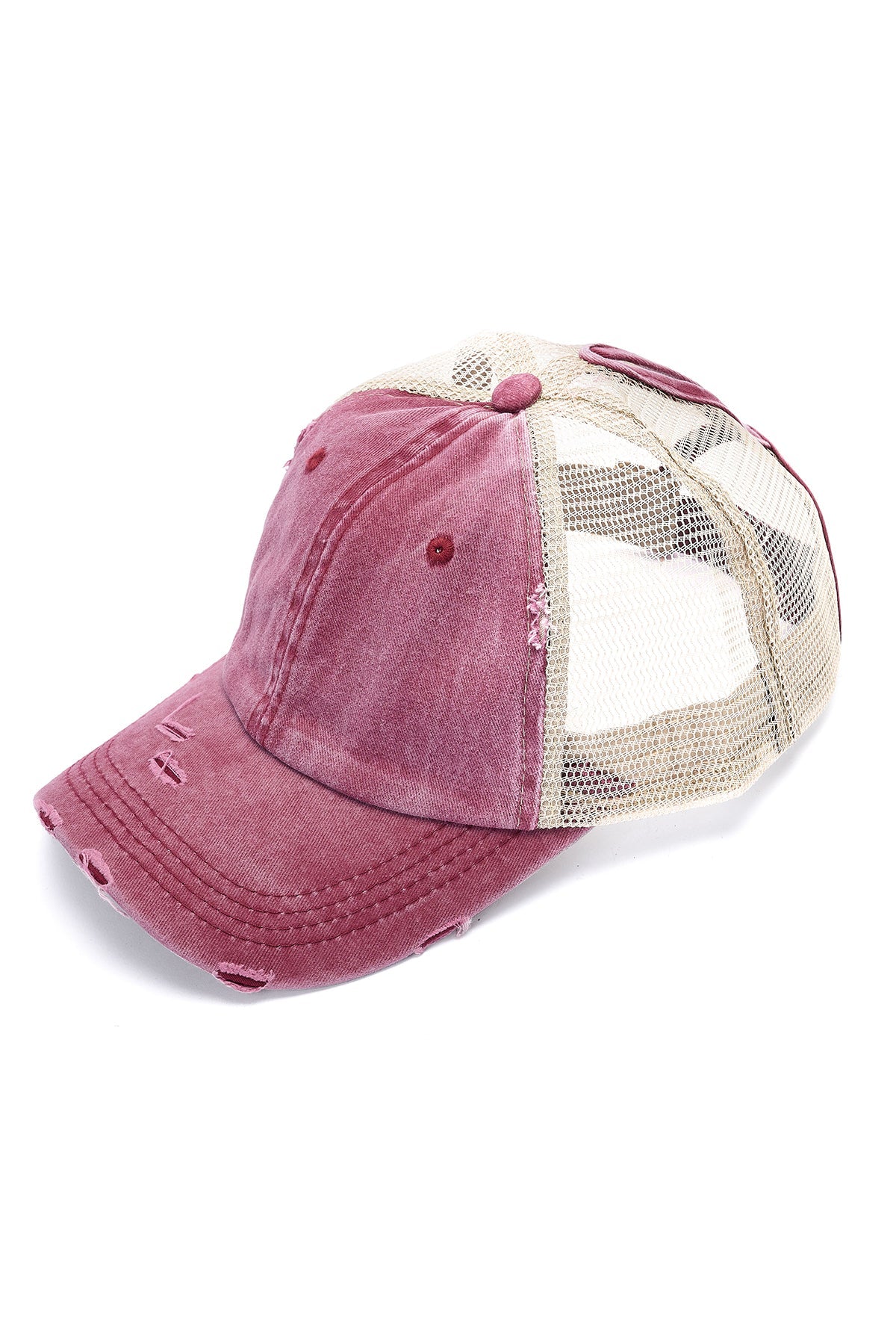 Ladies Ponytail Baseball Cap