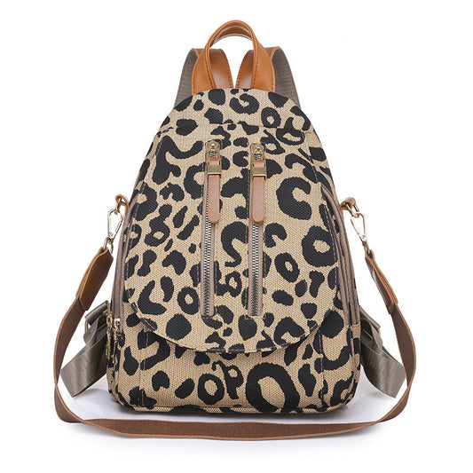 Fashionable Leopard Print Travel Bag