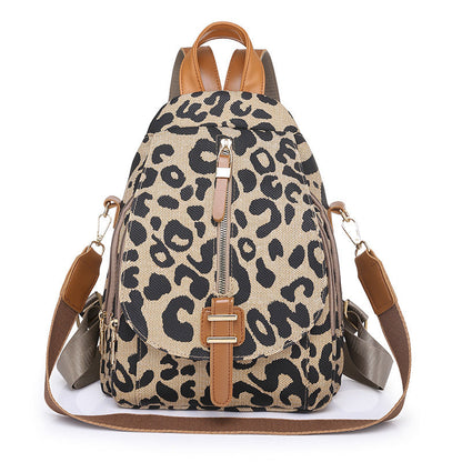 Fashionable Leopard Print Travel Bag