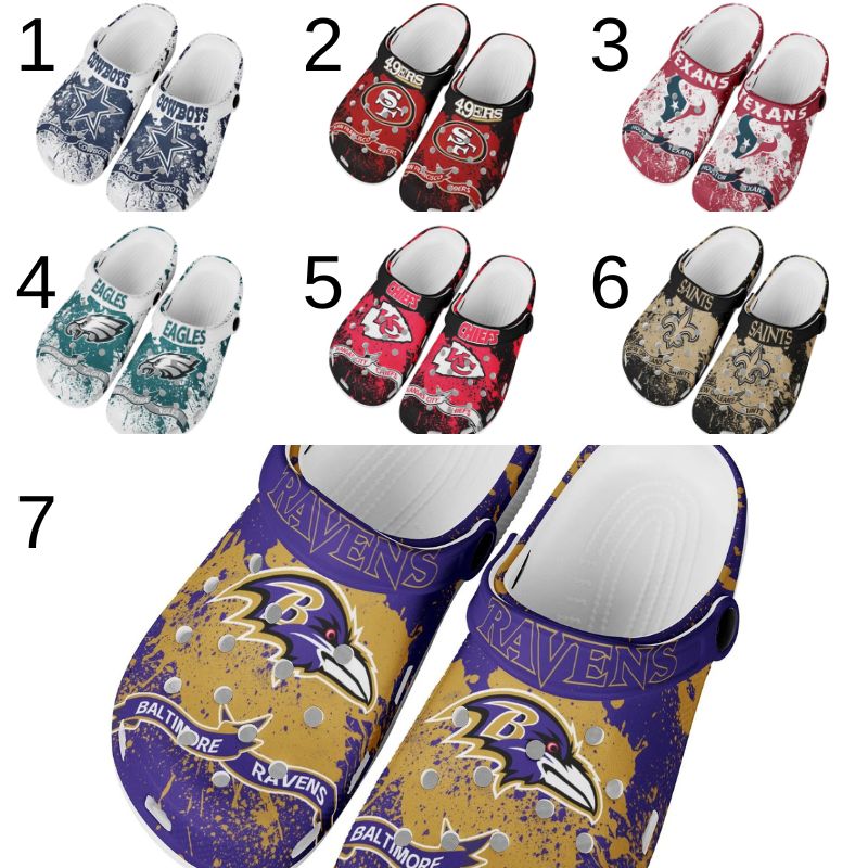 Custom Made-Unisex Printed Hole Shoes