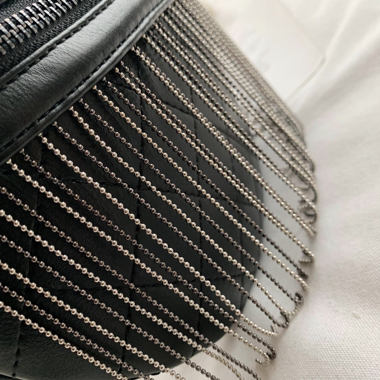 Fringed Sling Rivet Bag