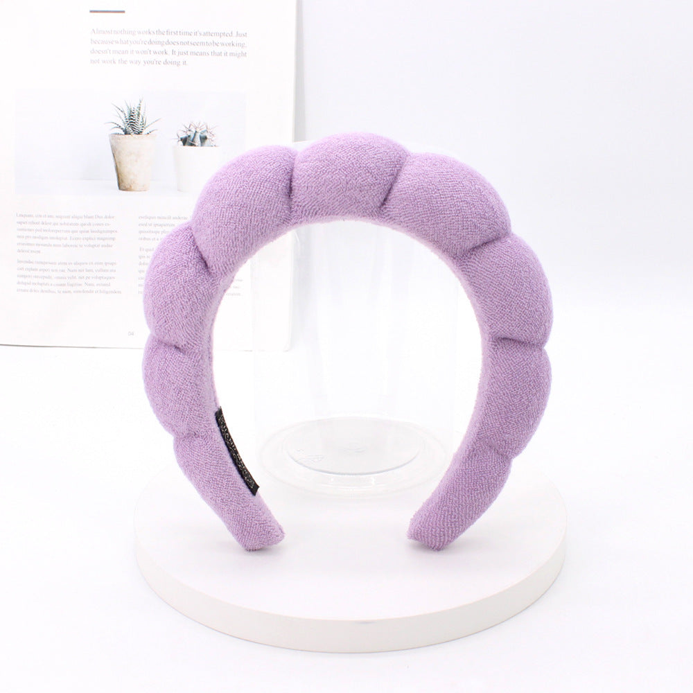 Terry Cloth Sponge Twist Headband