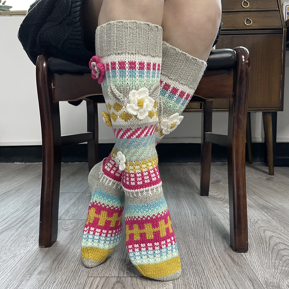 Colorful Long Socks For Women