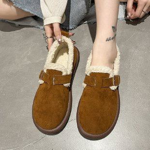 Warm Thick-Soled Cotton Shoes