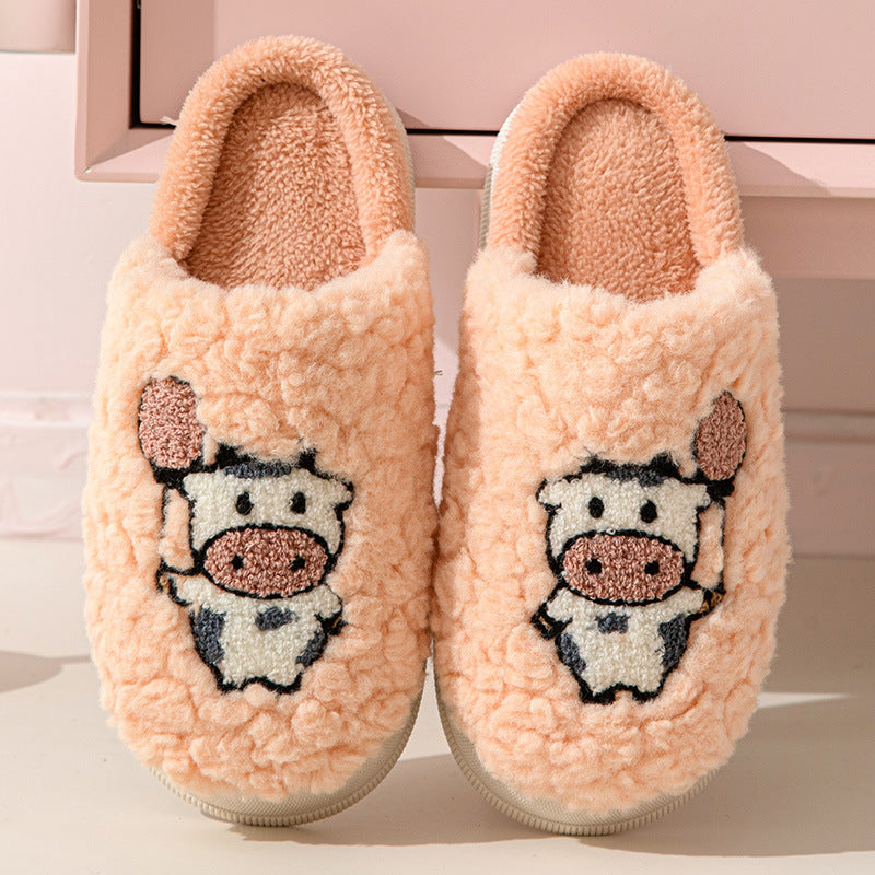 Cute Cow House Slipper