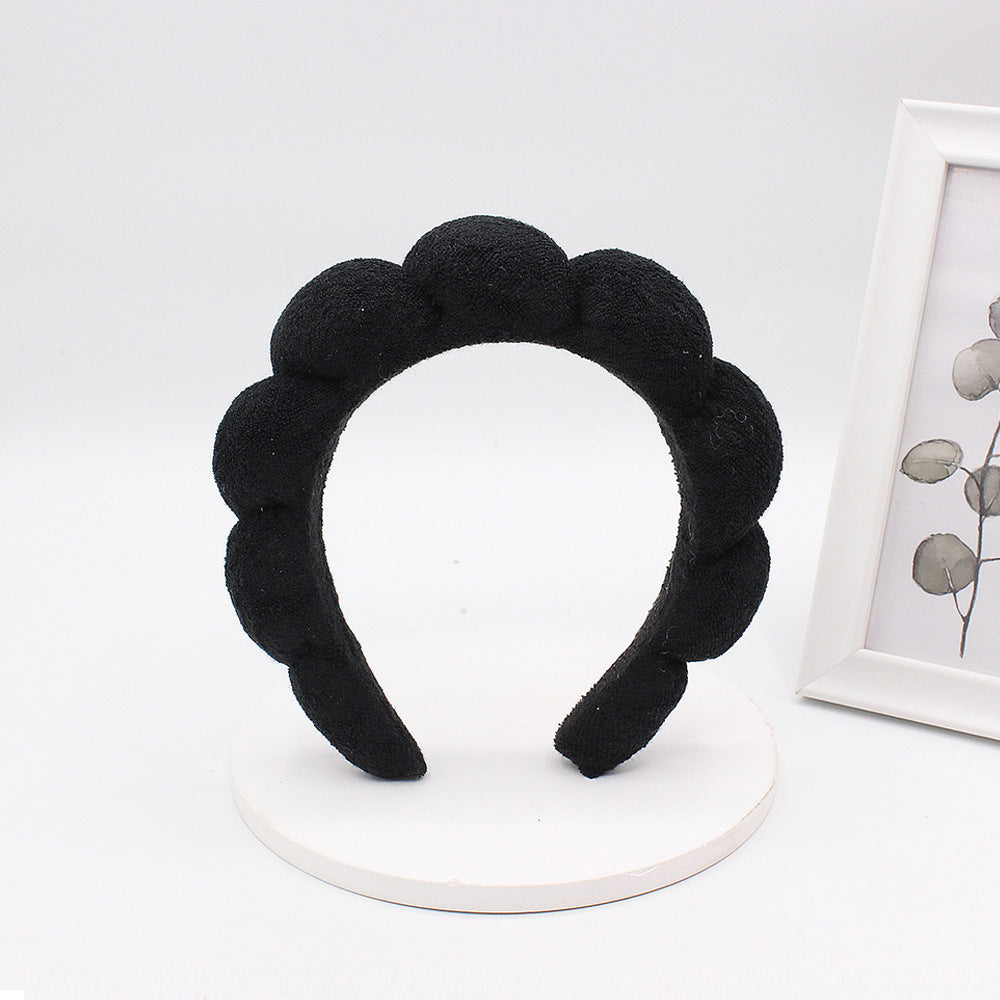 Terry Cloth Sponge Twist Headband