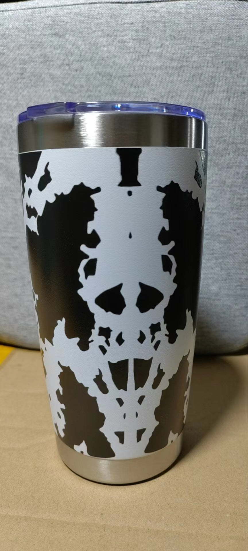 Preorder-Leopard Tumblers-White Cow