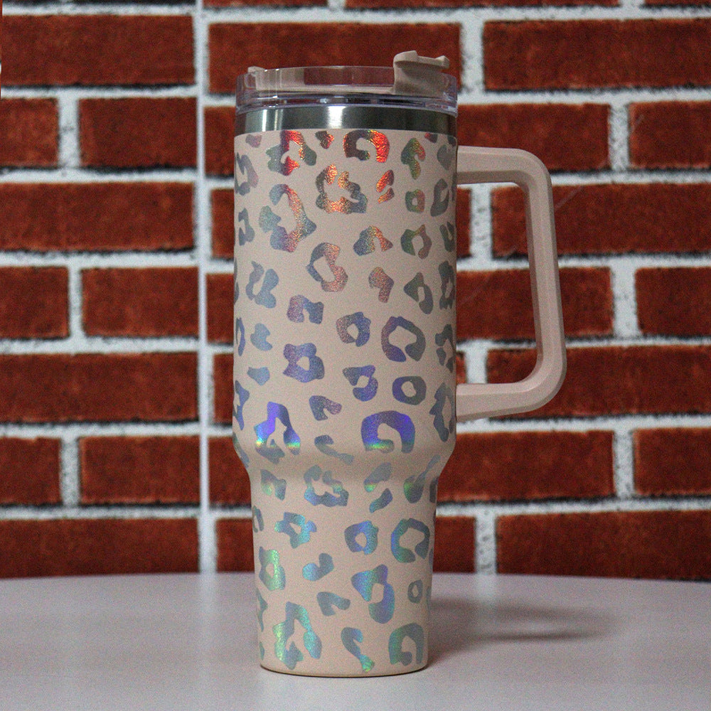 New Laser Leopard Tumblers