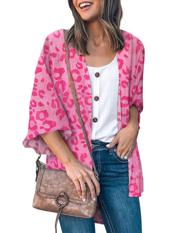 Printed Ice Silk  Cardigan