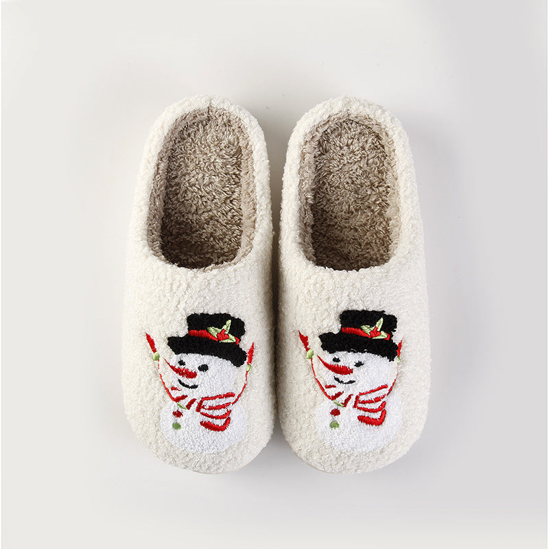 Christmas Snowman Slippers