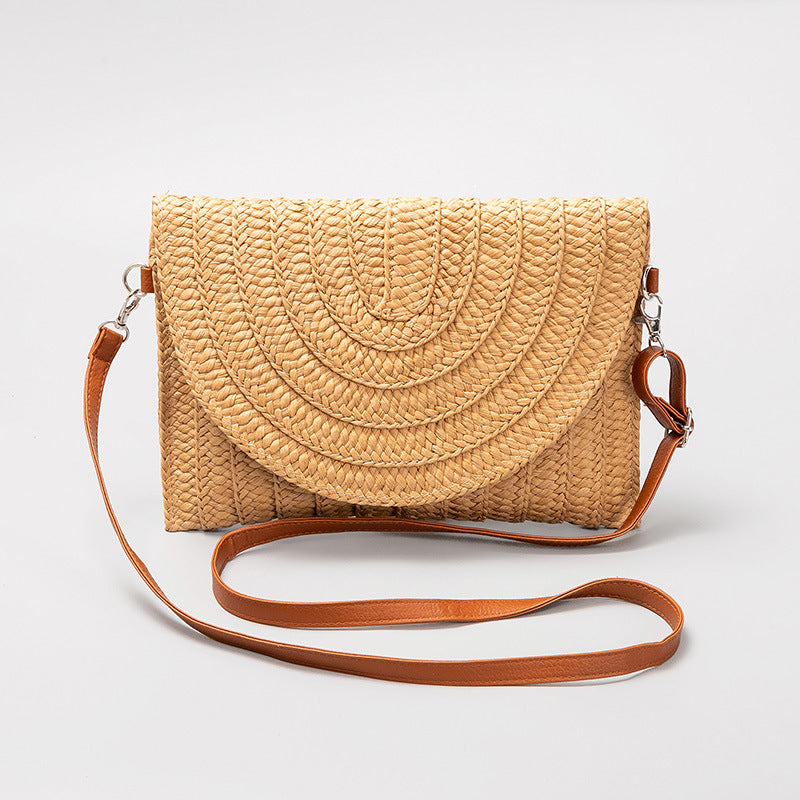 Explosive Woven Crossbody Bag