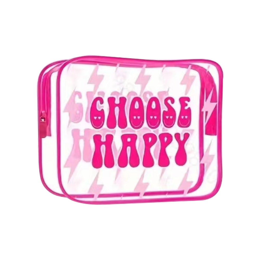 Popular Transparent Cosmetic Bag(moq:3)