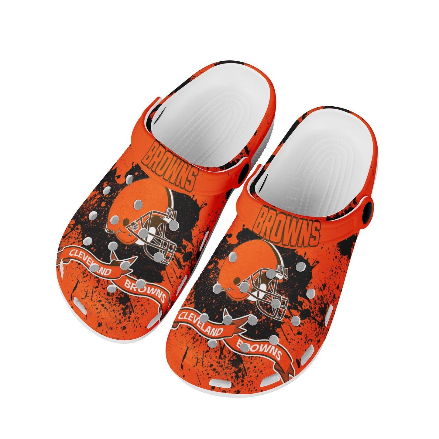 Custom Made-Unisex Printed Hole Shoes